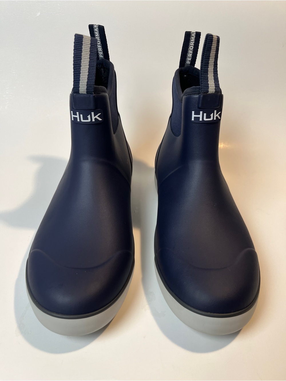 Huk Naval Academy Men’s Sz 9 Slip-On Rain Boots